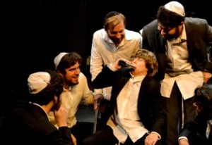 Middle: Anshel, Yentl's diguise (Mallory Berlin)