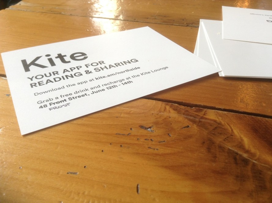 Postcard telling you all about Kite