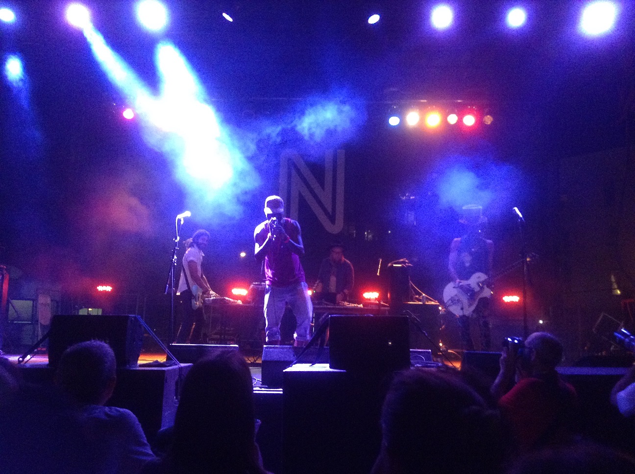 The Very Best (L-R): Jutty Taylor, Esau Mwamwaya, Johan Hugo, Seye