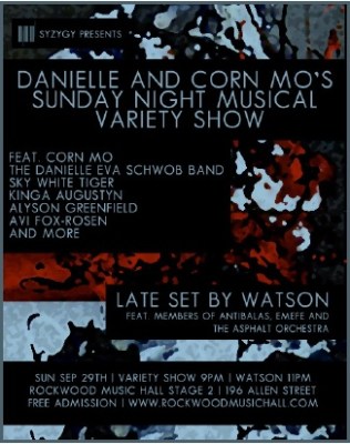 ‘Danielle and Corn Mo’s Sunday Musical Night Variety Show,’ 