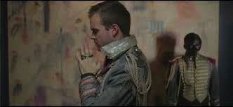 Ian Fiedorek in his music video for "Jim Crow"