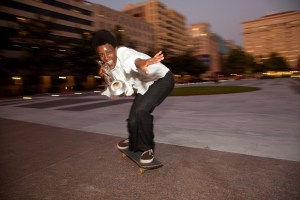 Trumpet Grrrl. Photo taken by Larkin Goff Trumpet Grrrl. Photo taken by Larkin Goff