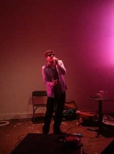 John Elliott at the Cantina Royal in Williamsburg, Brooklyn