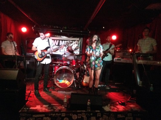 The Dirty Gems Play at Delancy, June 10th, 2014. (L-R) Mills, Ulises, Jack, Raycee, Gary and Cam