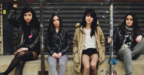 Desert Sharks Official Press Photo (l-r) Stefania, Rebecca, Stephanie and Sunny. Photo published with permission Desert Sharks Press Photo