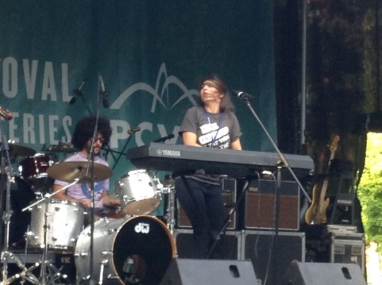 Sylvana and drummer, Nick Salgo