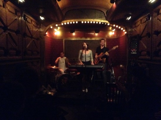 Janna Pelle's set at Pete's Candy Store, as part of Tinderbox Arts showcase for CMJ, 10/23/2014