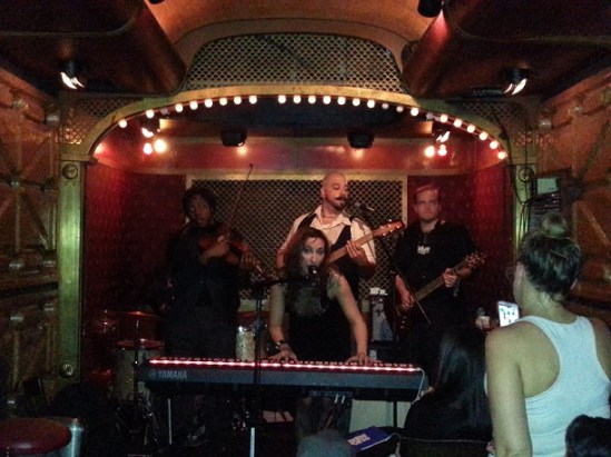 Sylvana Joyce + The Moment rock CMJ show, 10/23/2014