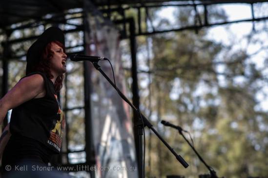 Ruby Boots performing at Dashville Mercedes, 2015*